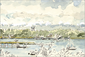 Tim's Cove, to Cotuit by MEMullin