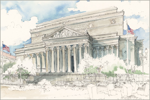The National Archives print by MEMullin