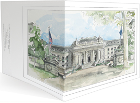 Brancroft Hall, the United States Naval Academy in Annapolis, Maryland notecard by MEMullin