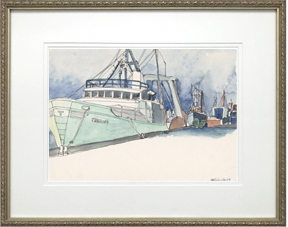 THe Tremont, on the Boston Fish Pier frame
