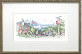 Library Corner frame