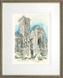 National Cathedral, Entrance Above the Bishop's Garden fram