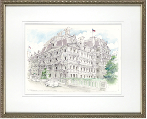 Old Executive Building frame