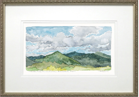 The Blue Ridge frame
