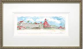 The Hotel Del Coronado frame