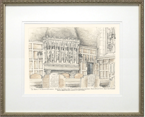 The Heroes Mantel, Academic Boardroom frame
