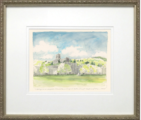 Washington Hall from the Plain frame