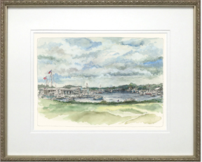 Crosby Boat Yard frame