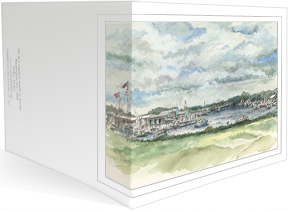 Crosby Boat Yard Notecard