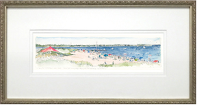 Dowses Beach, Summer frame