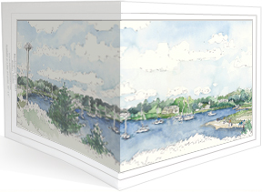 East Bay, Osterville Notecard