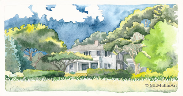 MEMullinArt - At the End of Winfield Lane