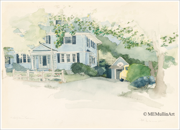 7 Arlington Road by MEMullinArt