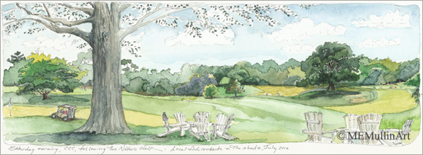 The Great Lawn print by MEMullin