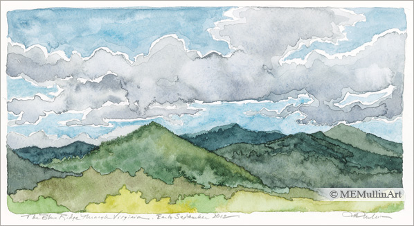MEMullinArt - The Blue Ridge