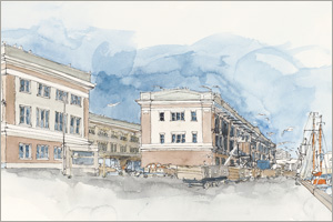 MEMullinArt - The Boston Fish Pier