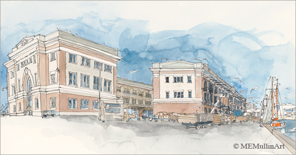 MEMullinArt - The Exchange, Boston Fish Pier