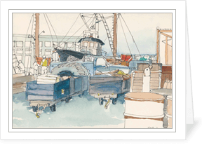 MEMullinArt - Between Trips, The Bostong Fish Pier