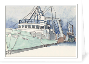 MEMullinArt - The Tremont, on the Boston Fish Pier