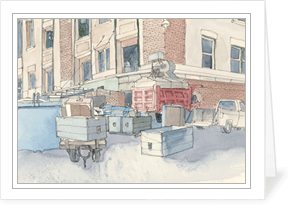MEMullinArt - Uncoupled Ice Carts