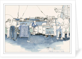 MEMullinArt - Unloading the Catch