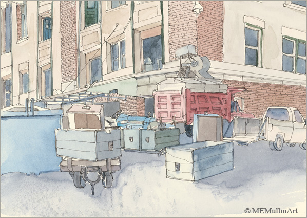 MEMullinArt - Uncoupled Ice Carts