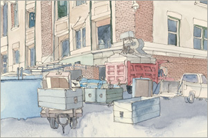 MEMullinArt - Uncoupled Ice Carts