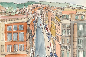 Via del Condotti, Rome by MEMullin