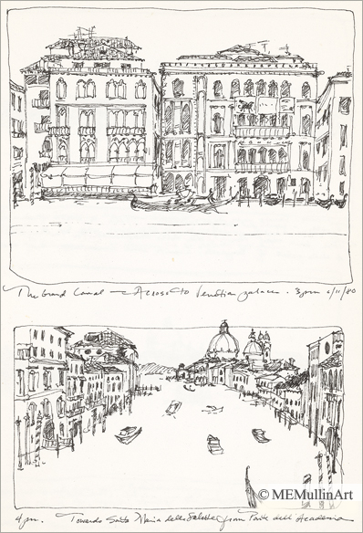 MEMullinArt - Venetian Canals