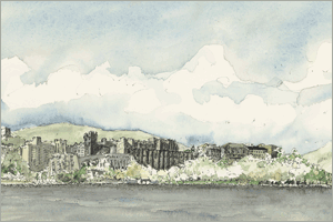 MEMullinArt -- Across the Hudson, West Point