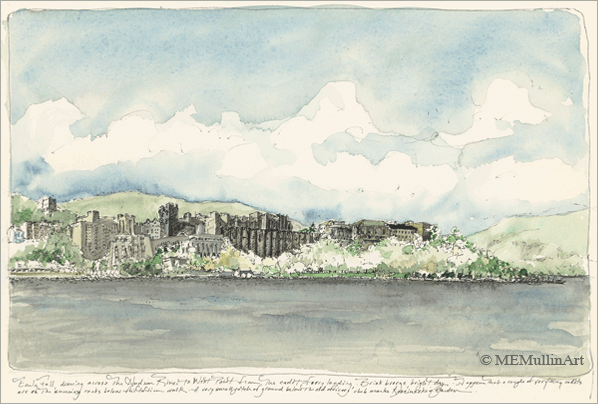 MEMullinArt -- Across the Hudson, West Point