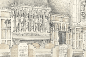 MEMullinArt -- The Mantel in the Academic Boardroom