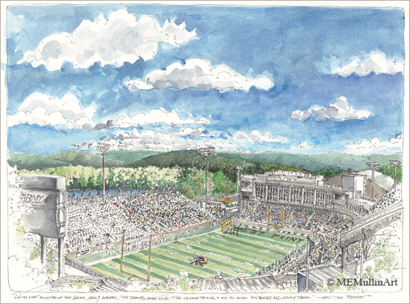 MEMullinArt -- Michie Stadium, West Point
