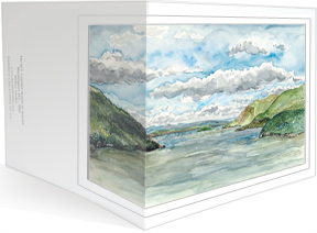 MEMullinArt -- Midday on the Hudson